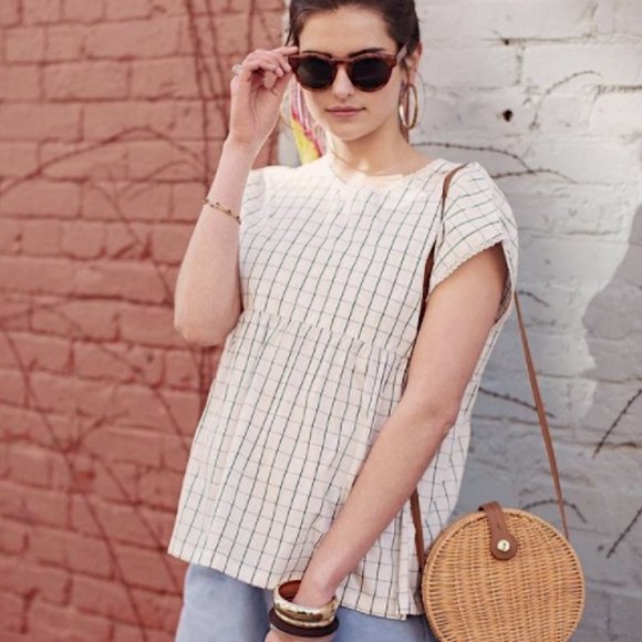 Blouse, Thin Squares (Woman) - Picture 7 of 7